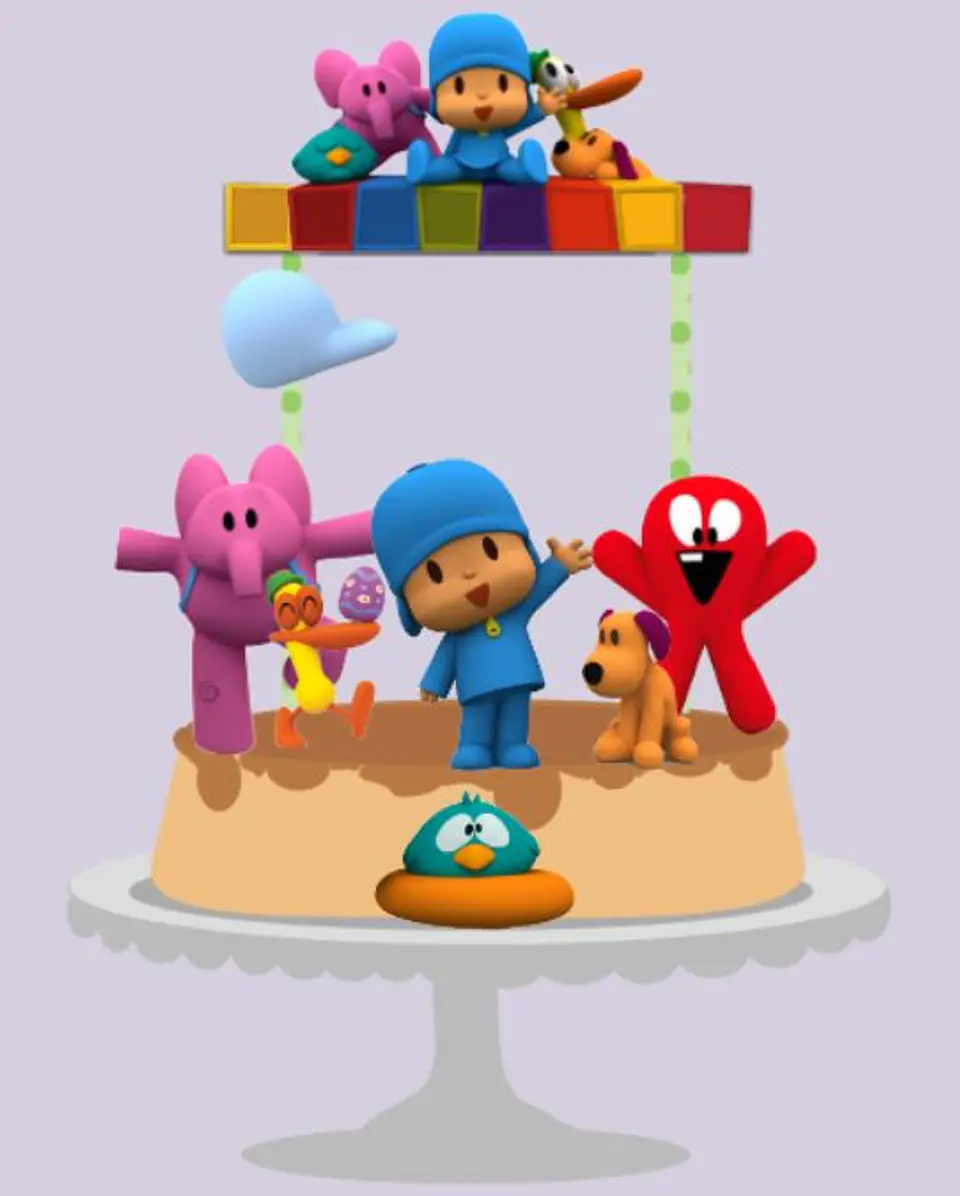Arquivo de Corte Topo de Bolo Pocoyo 2 1