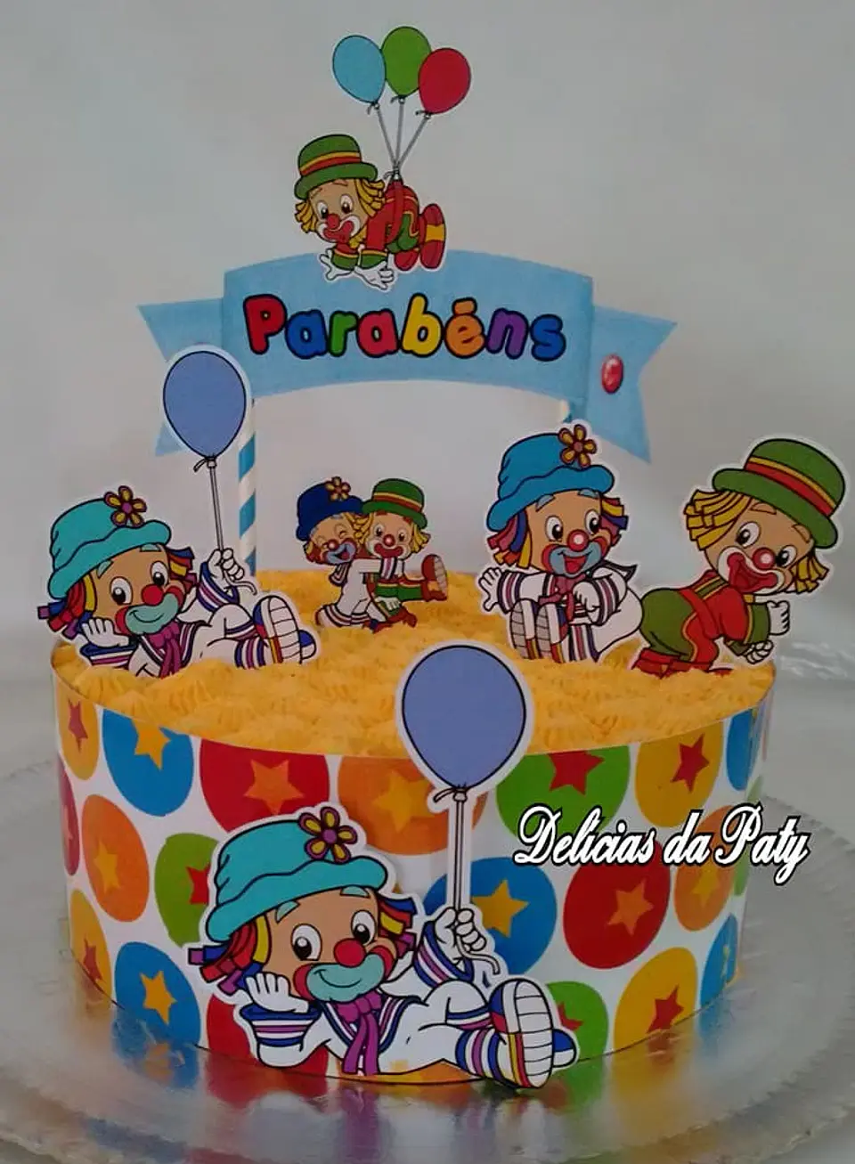 Arquivo de Corte Topo de Bolo Patati Patatá 6 1