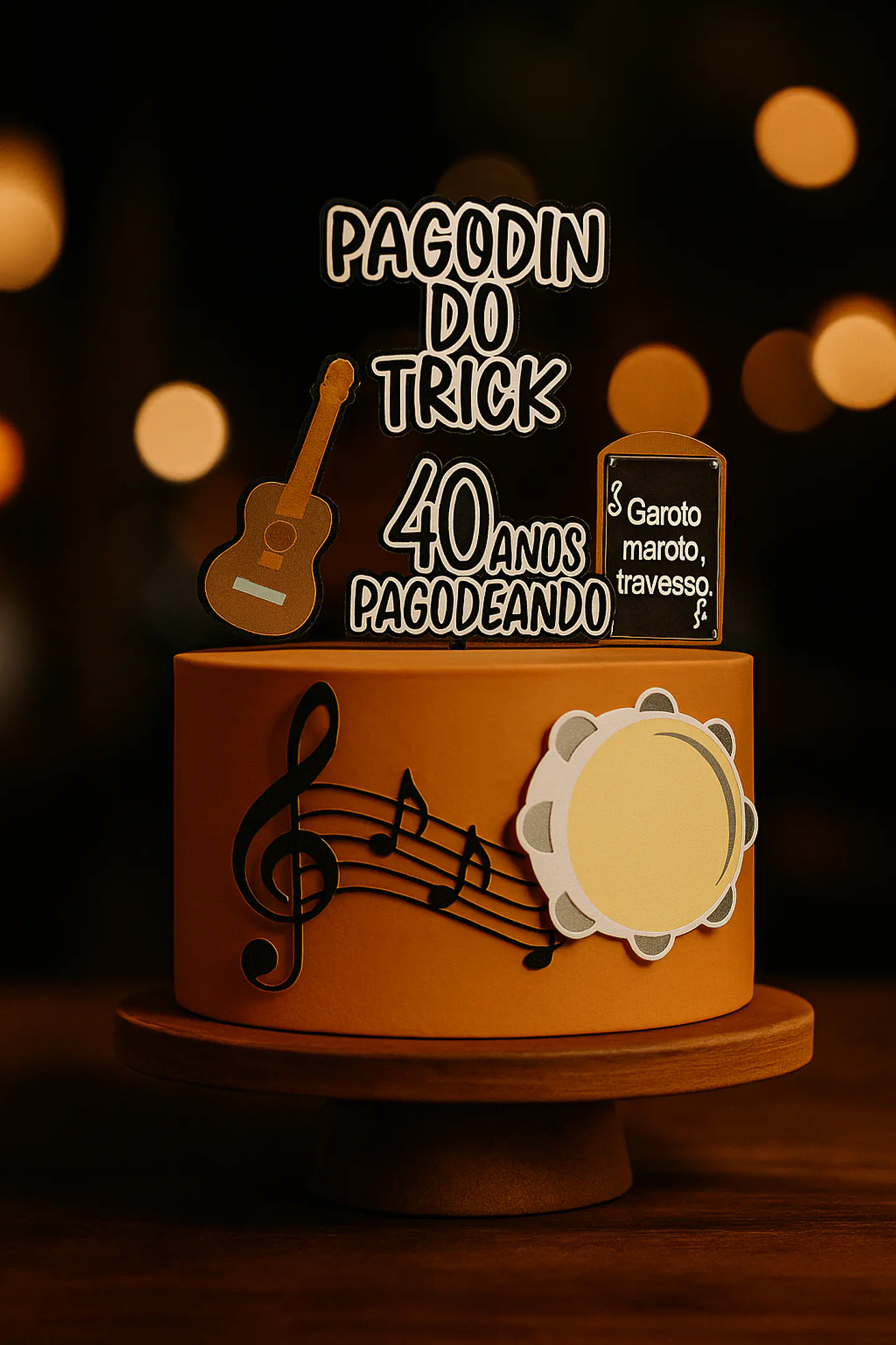 Arquivo de Corte Topo de Bolo Pagode 4 1