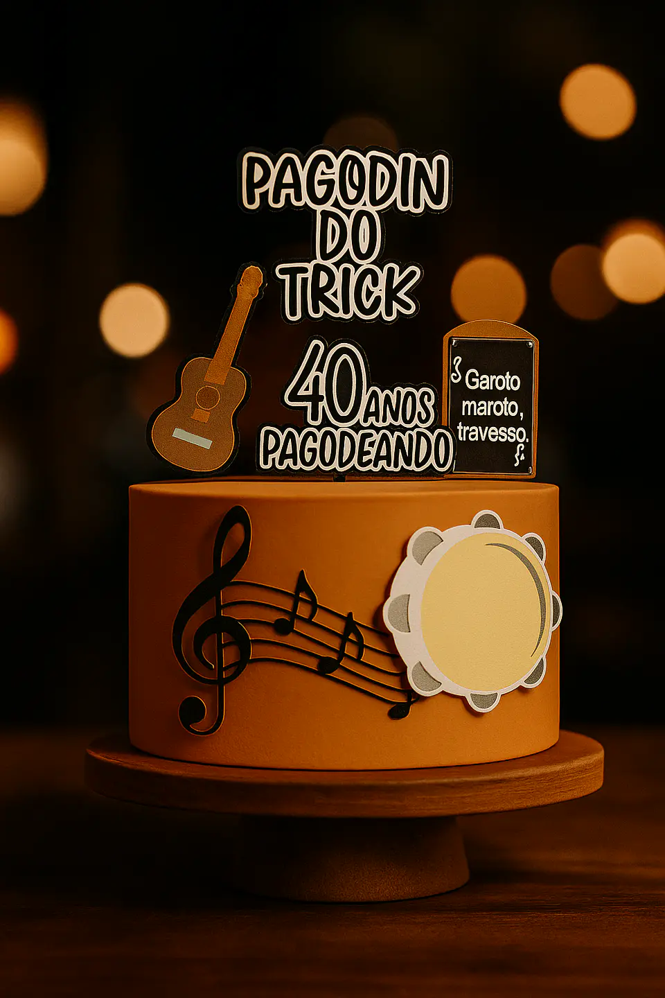 Arquivo de Corte Topo de Bolo Pagode 4 1