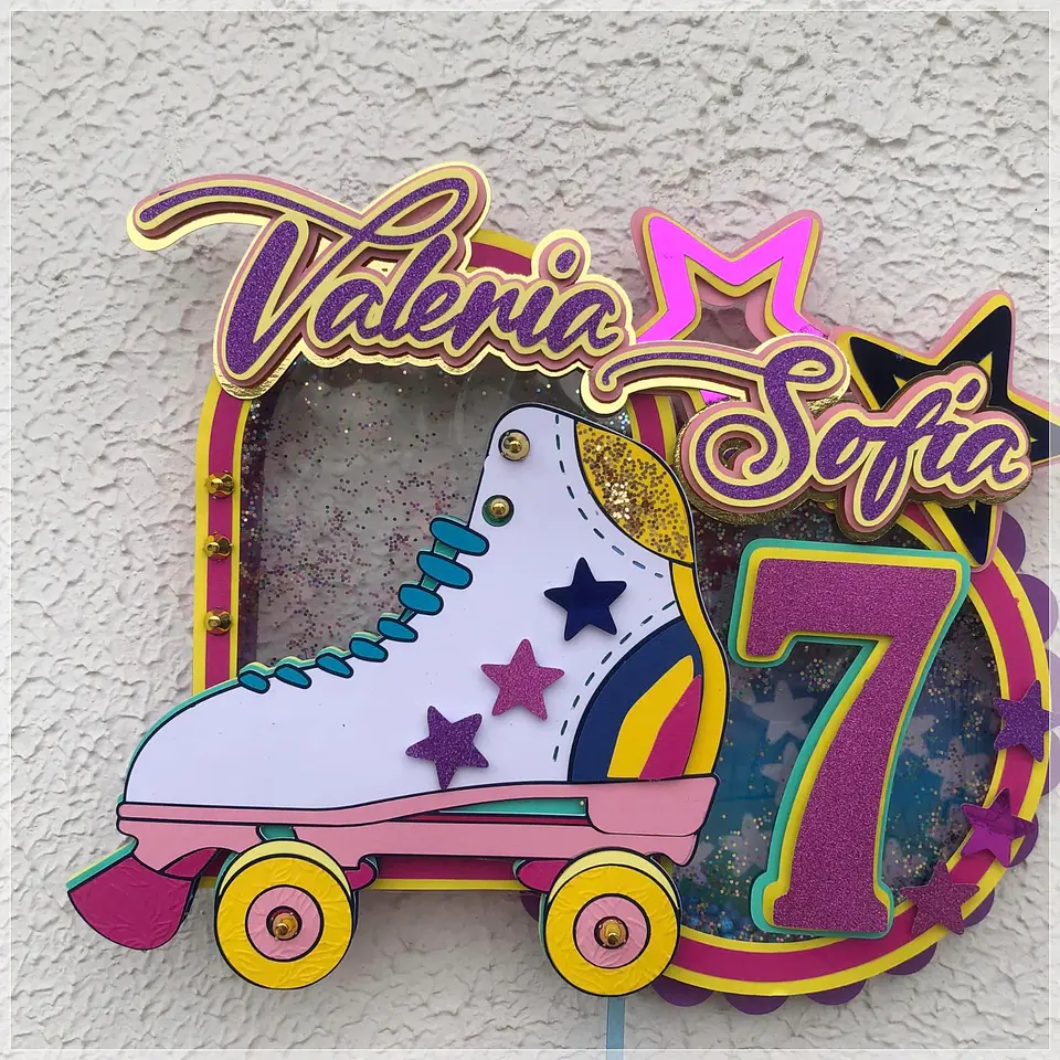 Arquivo de Corte Topo de Bolo Patins 3 1
