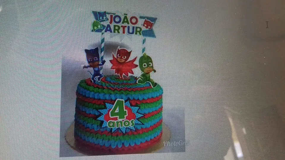 Arquivo de Corte Topo de Bolo Pj Masks 8 1