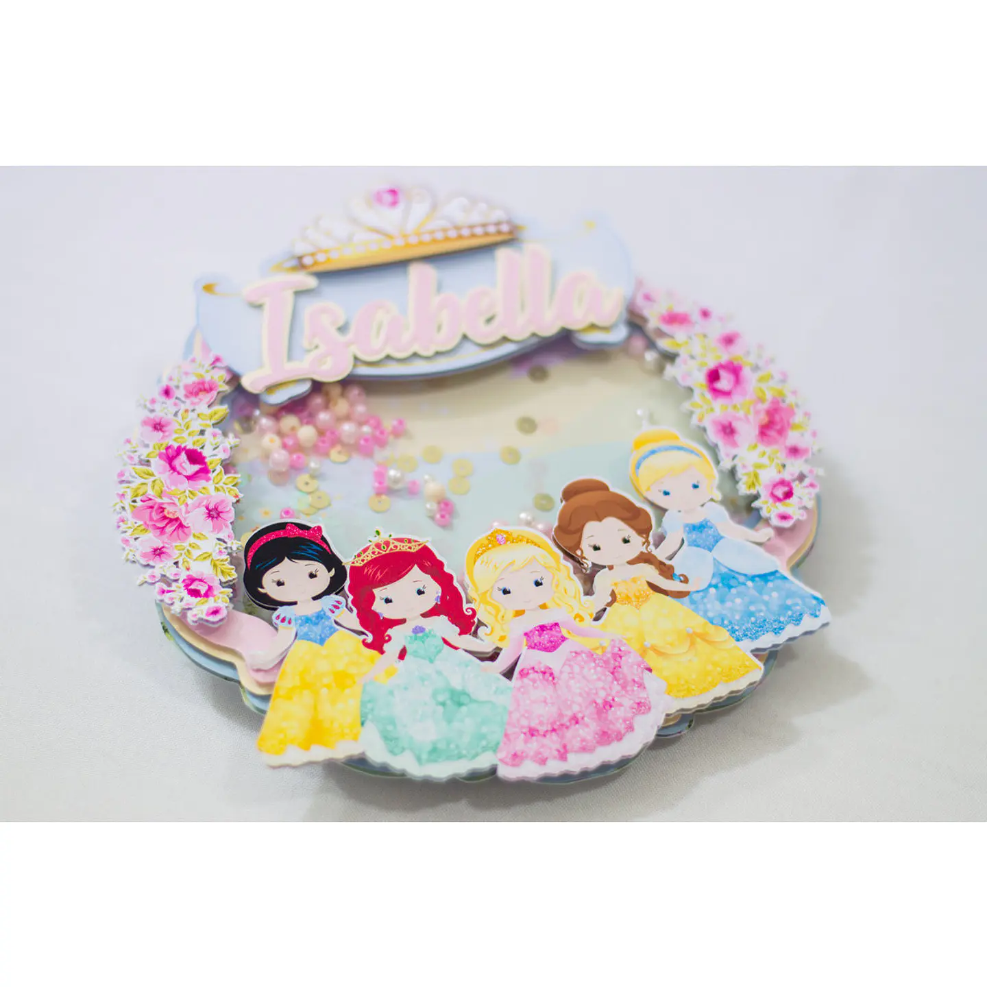 Arquivo de Corte Topo de Bolo Princesas Disney 28 1