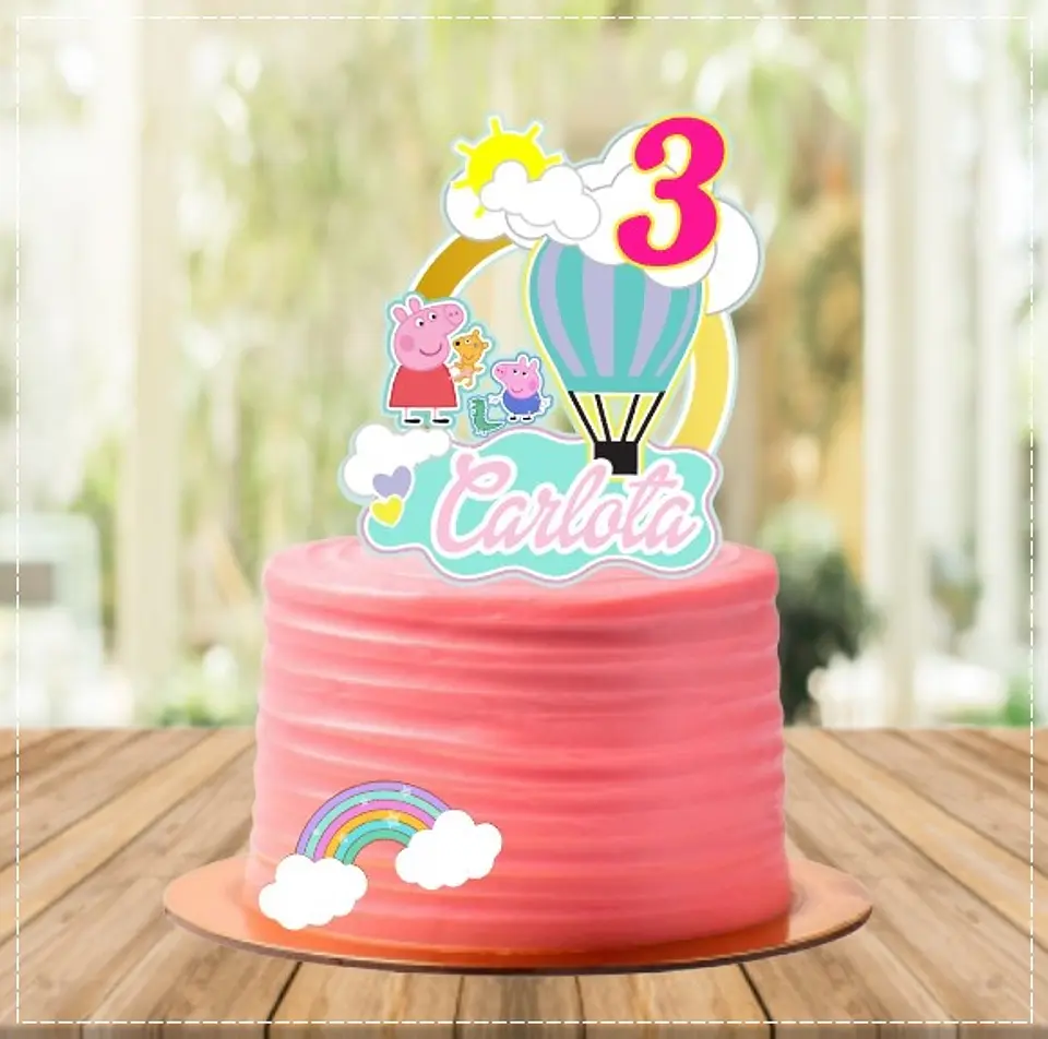Arquivo de Corte Topo de Bolo Peppa Pig 22 1