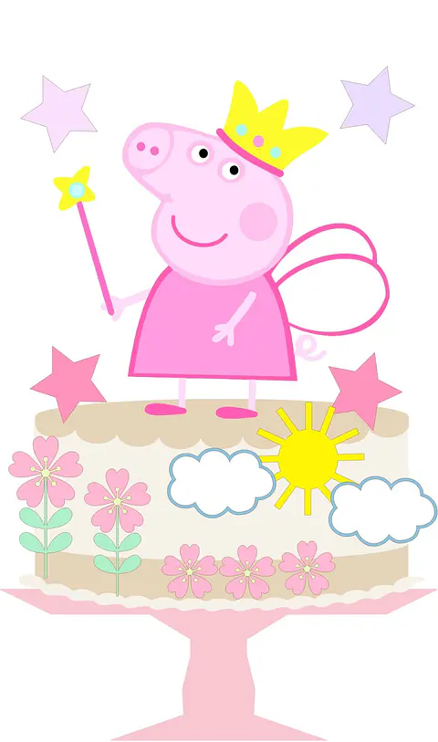 Arquivo de Corte Topo de Bolo Peppa Pig 18