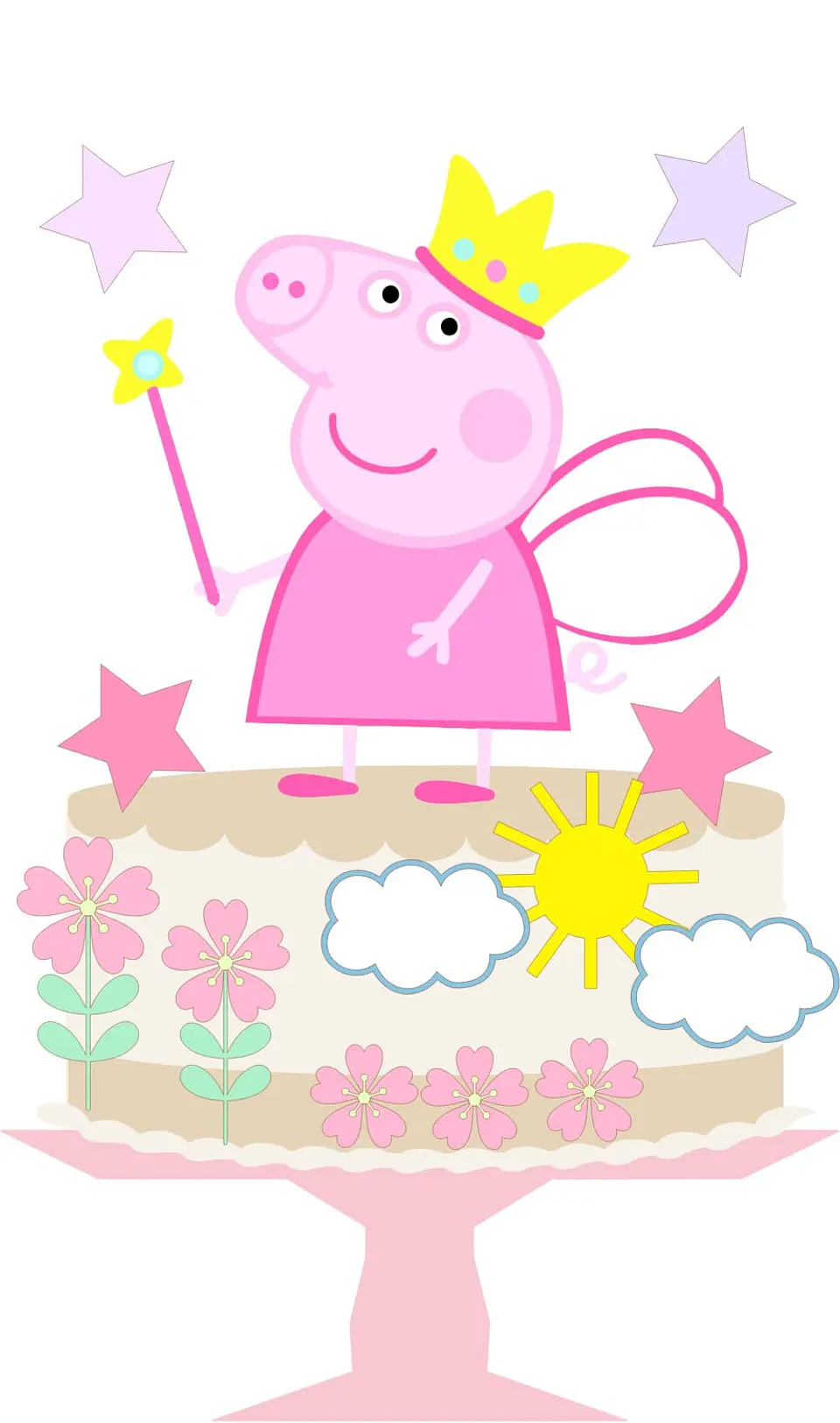 Arquivo de Corte Topo de Bolo Peppa Pig 18 1