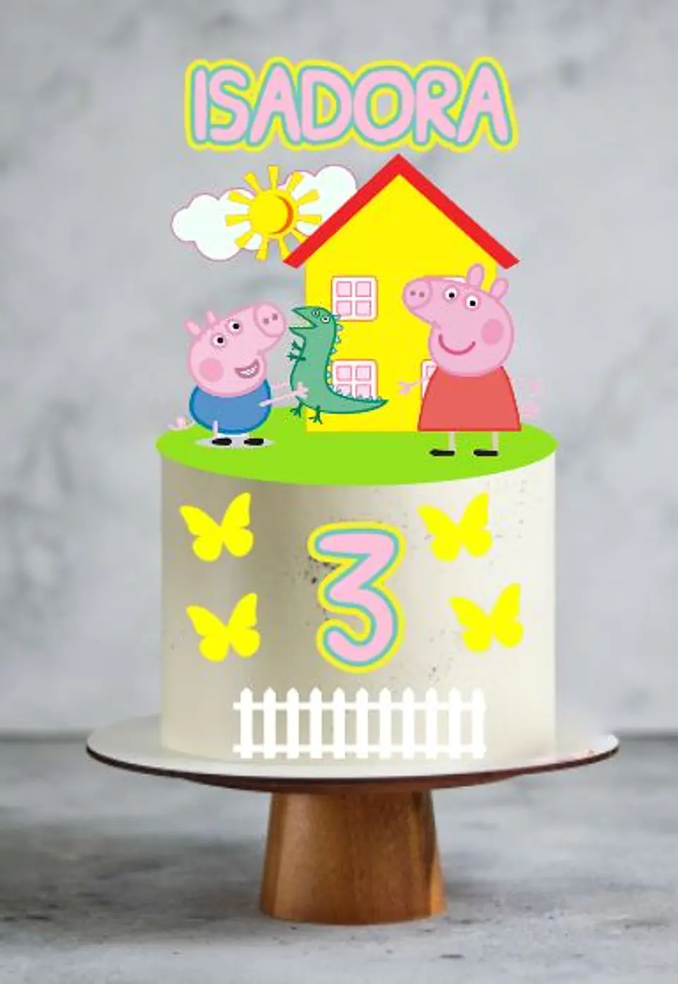 Arquivo de Corte Topo de Bolo Peppa Pig 5 1