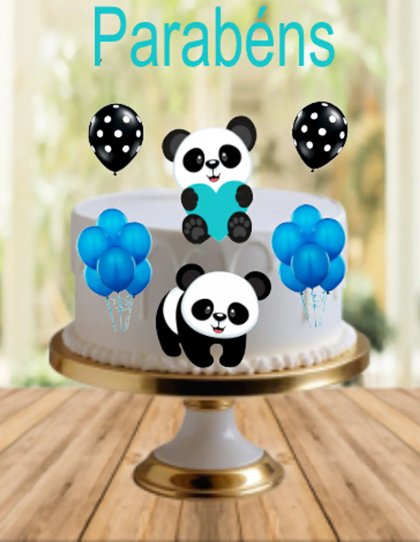 Arquivo de Corte Topo de Bolo Panda 17 1