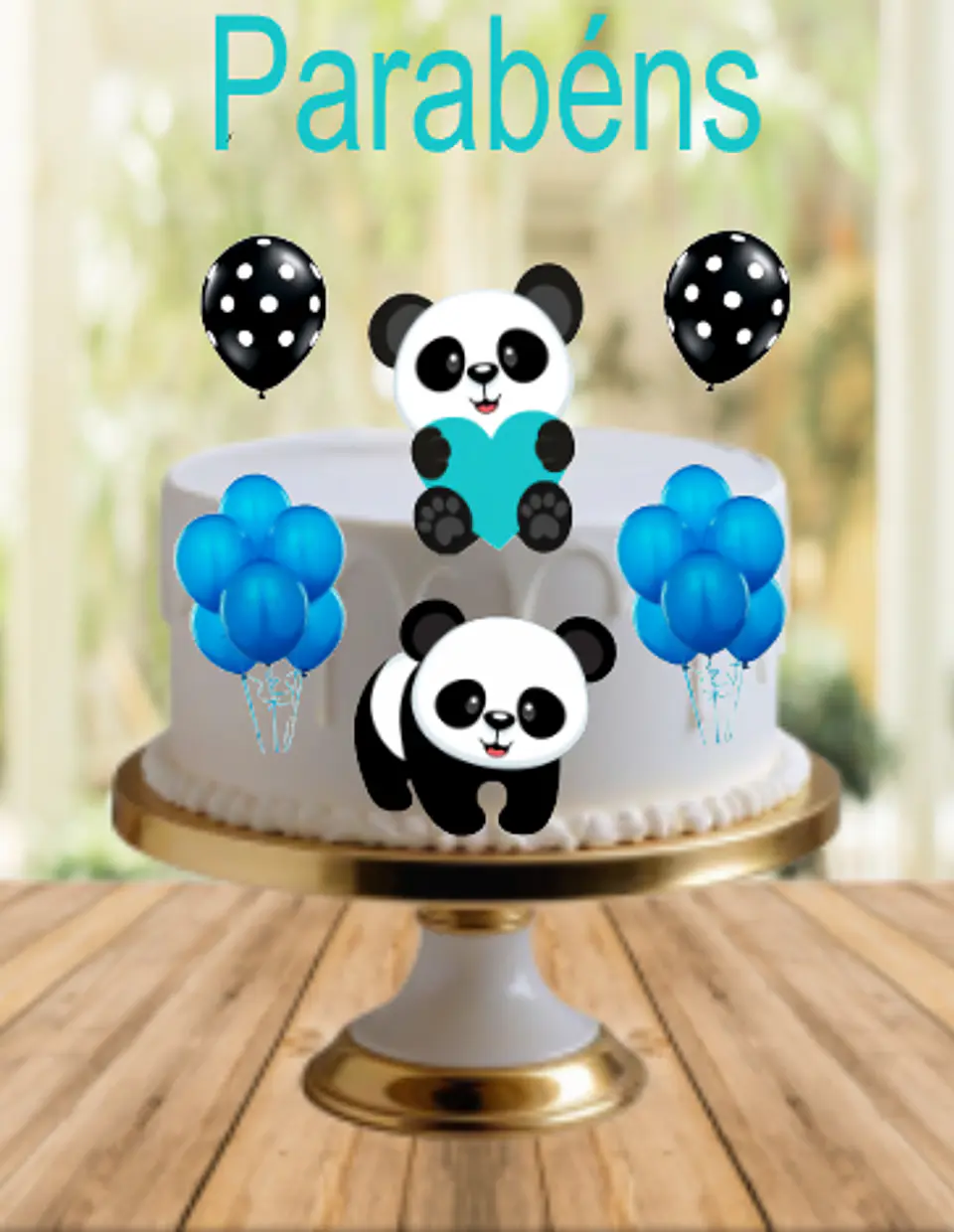 Arquivo de Corte Topo de Bolo Panda 17 1