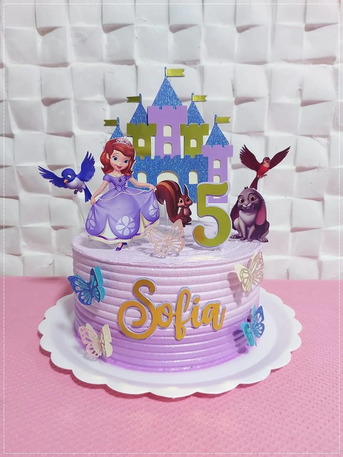 Arquivo de Corte Topo de Bolo Princesa Sofia 13 1