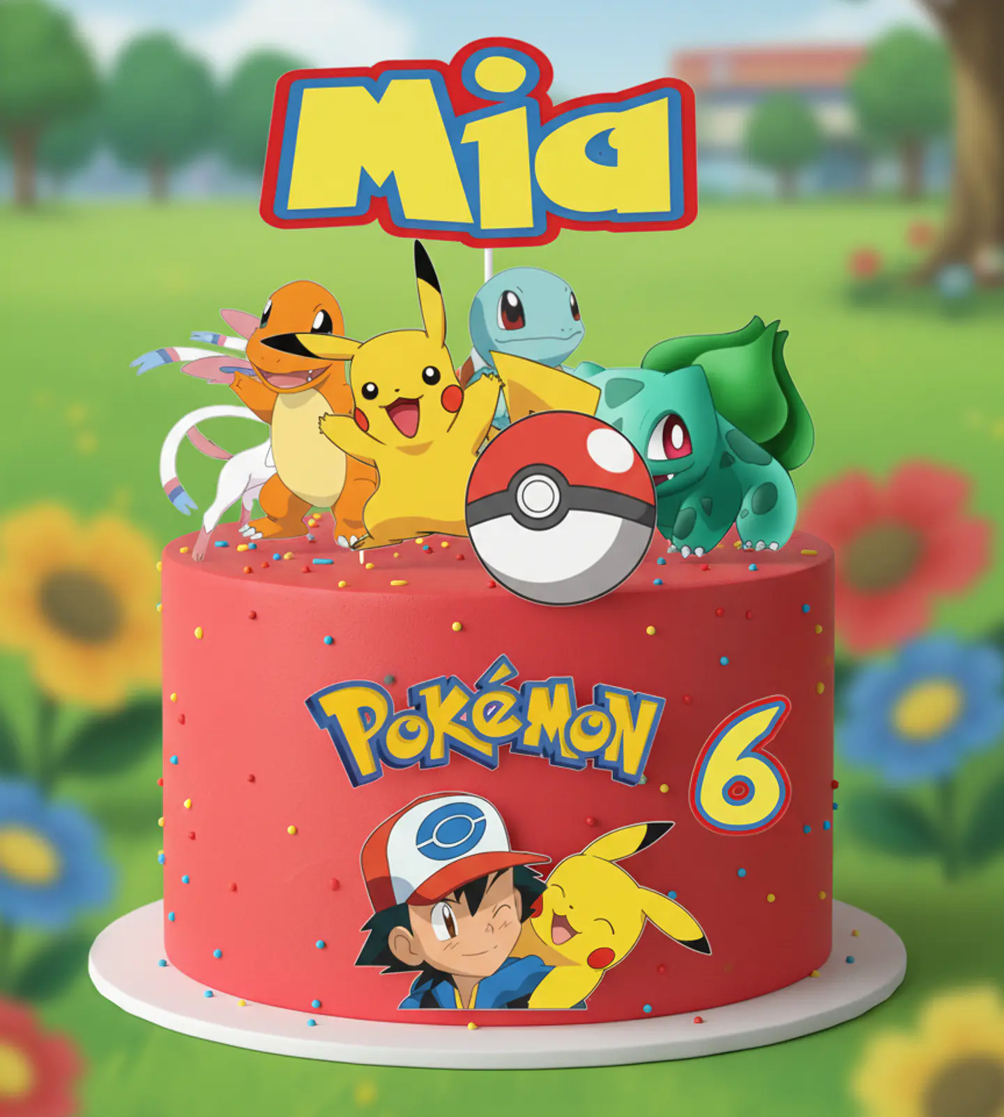 Arquivo de Corte Topo de Bolo Pokémon 32 1