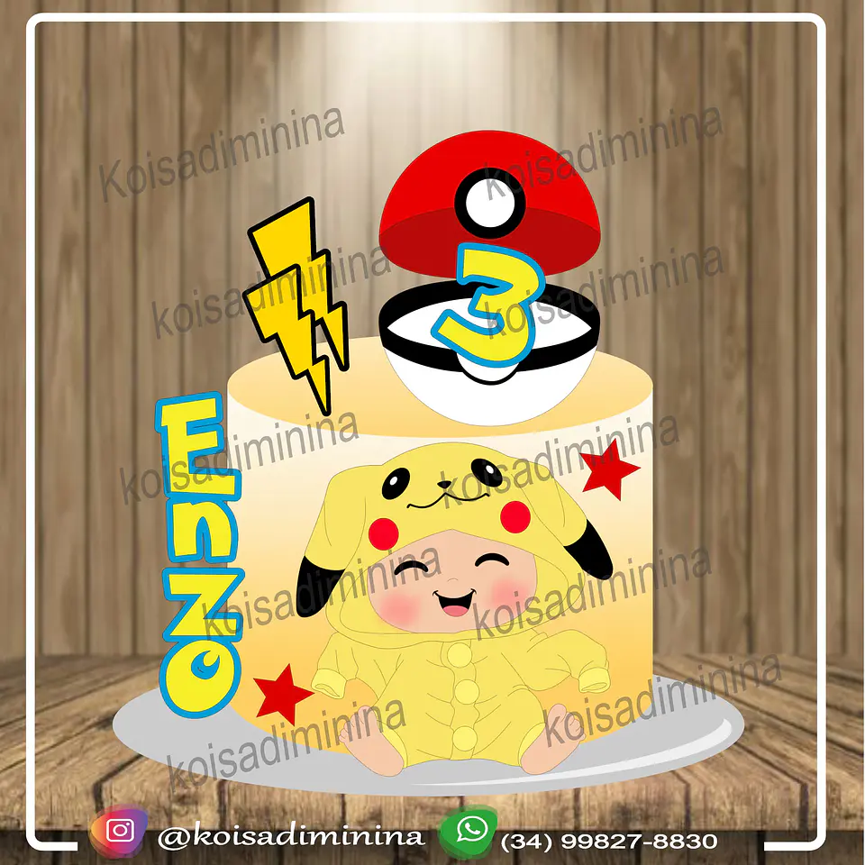 Arquivo de Corte Topo de Bolo Pokémon 26 1