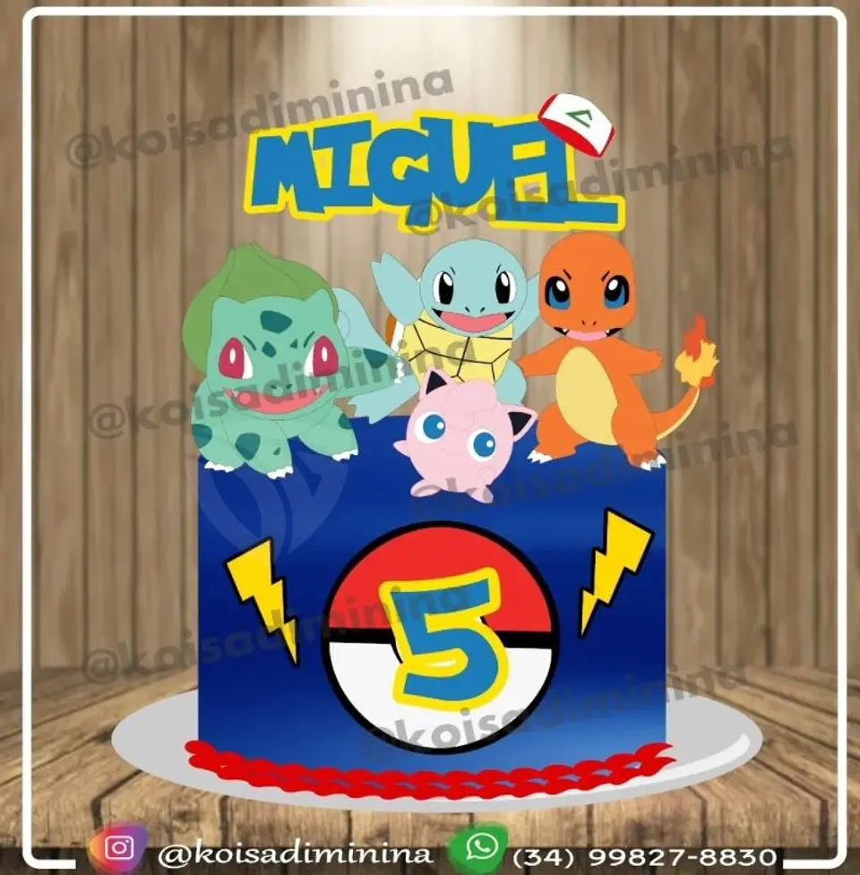 Arquivo de Corte Topo de Bolo Pokémon 17 1