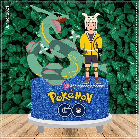 Arquivo de Corte Topo de Bolo Pokémon 13