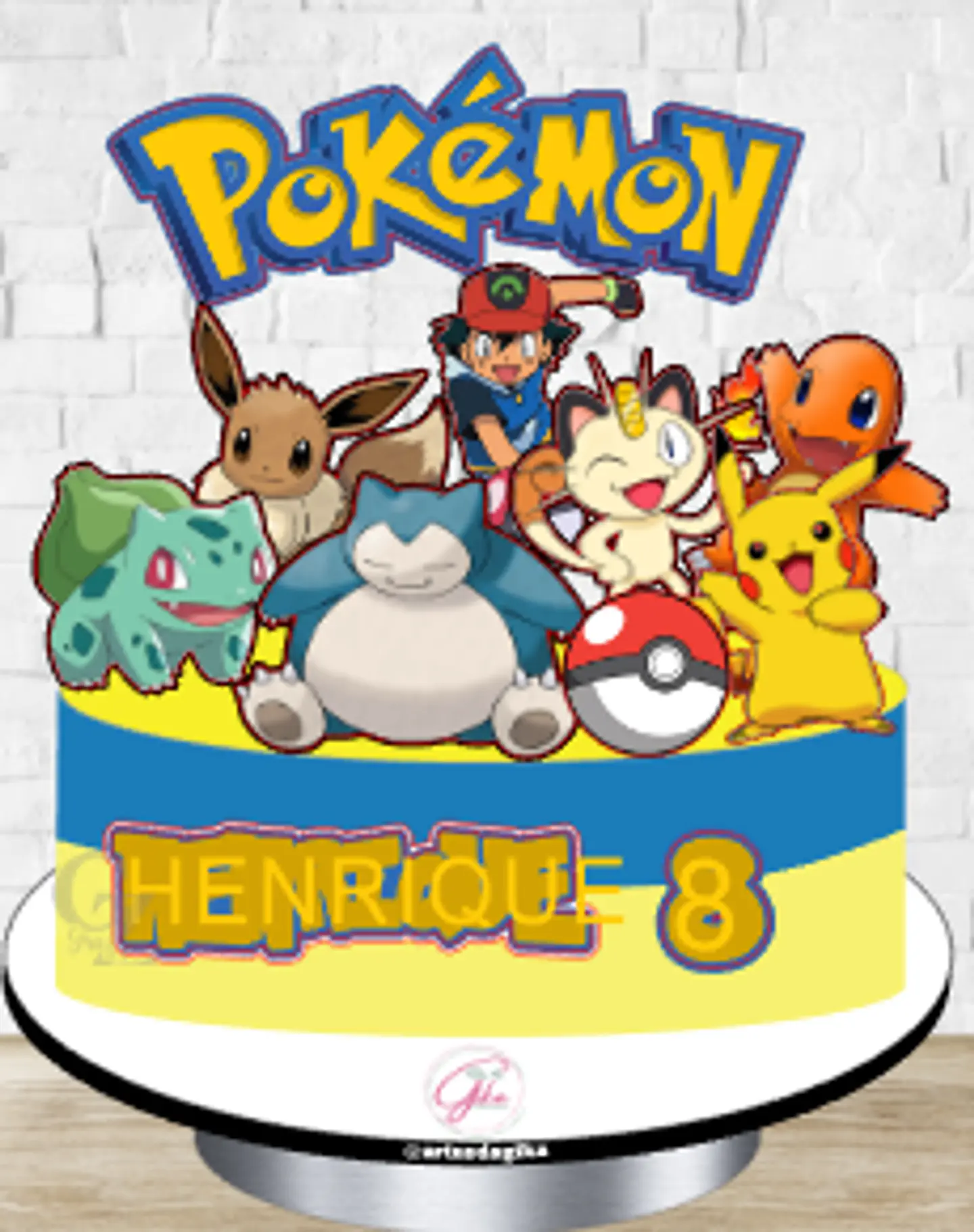 Arquivo de Corte Topo de Bolo Pokémon 12 1