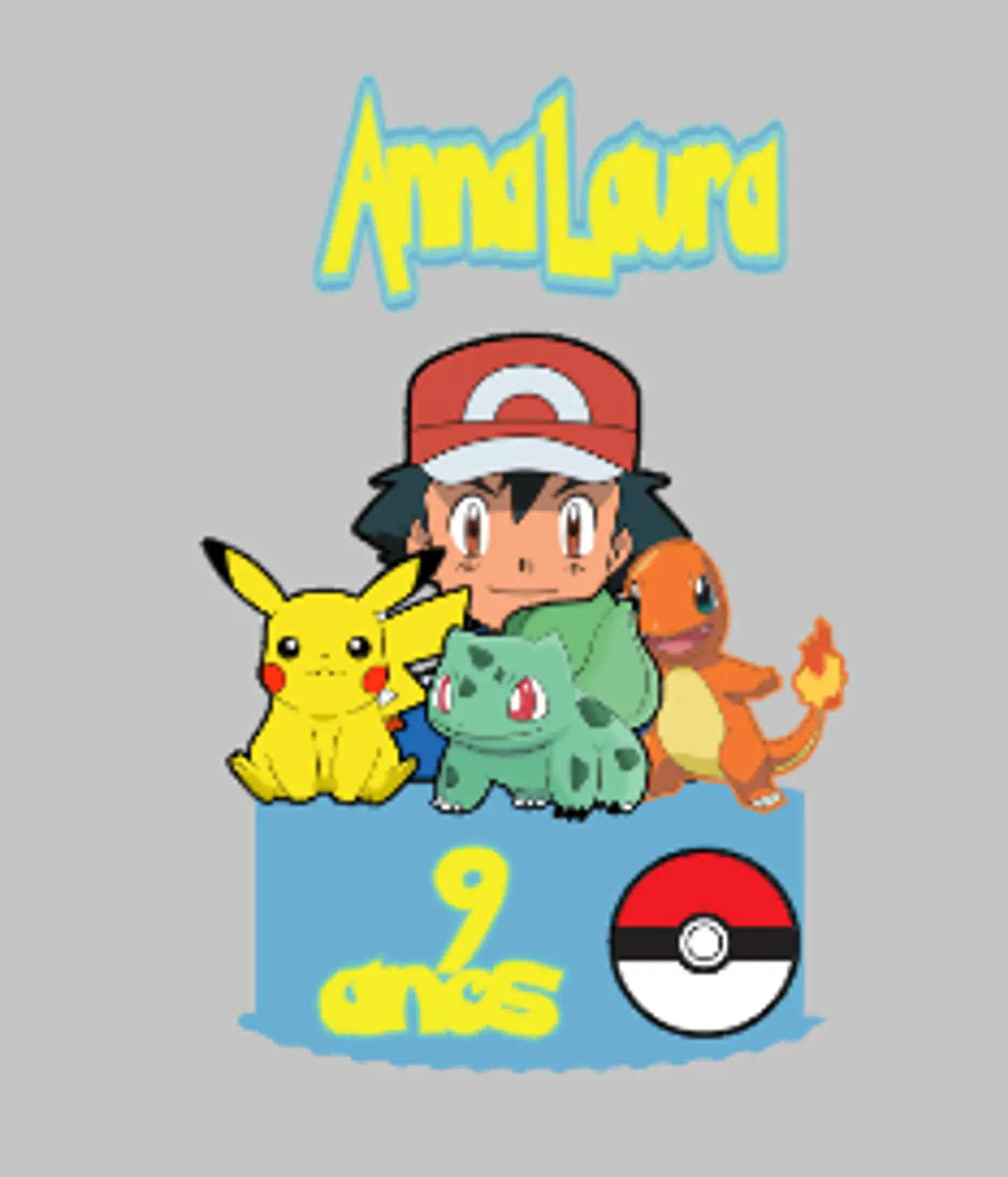 Arquivo de Corte Topo de Bolo Pokémon 9 1
