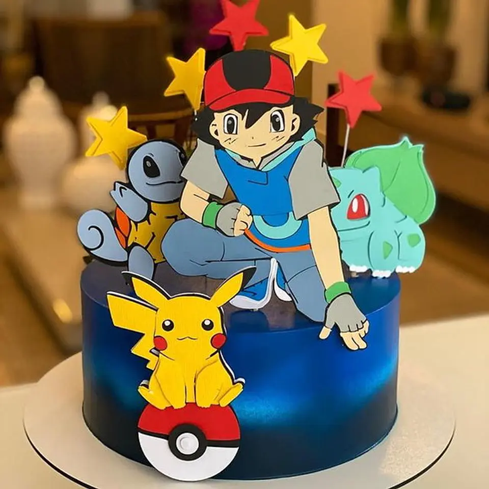 Arquivo de Corte Topo de Bolo Pokémon 4 1
