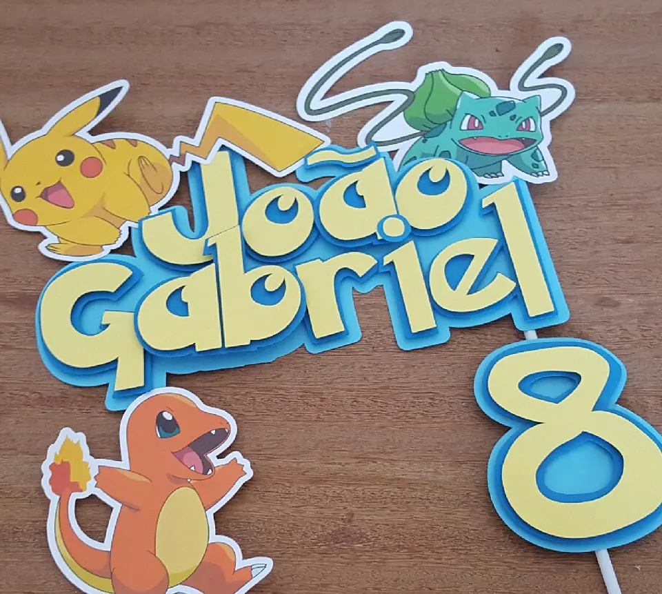 Arquivo de Corte Topo de Bolo Pokémon 3 1