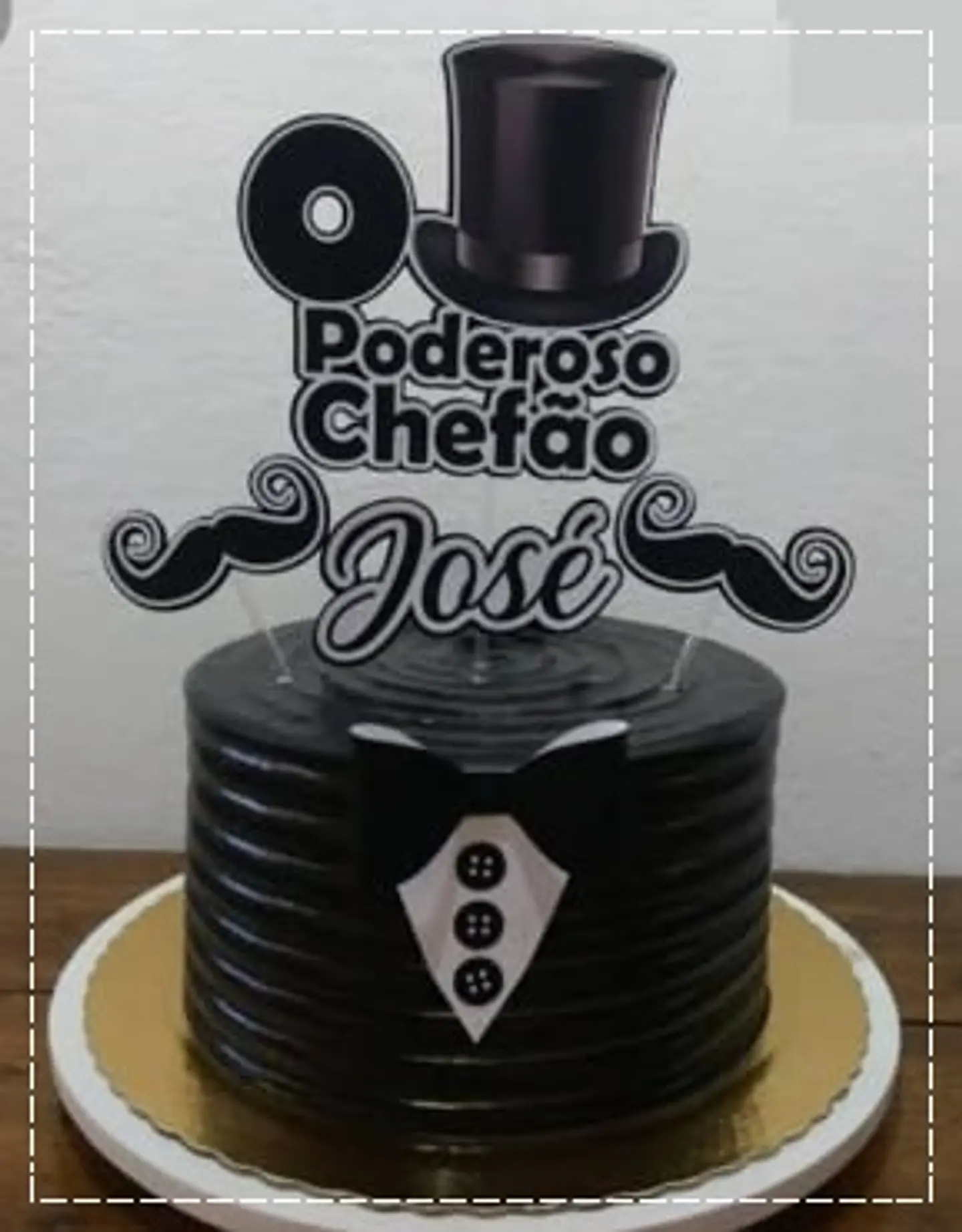 Arquivo de Corte Topo de Bolo Poderoso Chefão 2 1