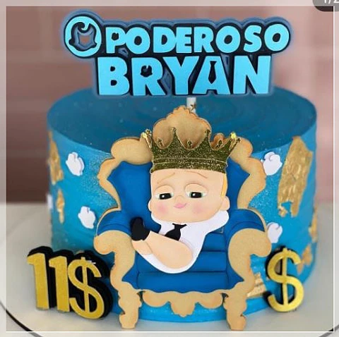 Arquivo de Corte Topo de Bolo Poderoso Chefinho 3