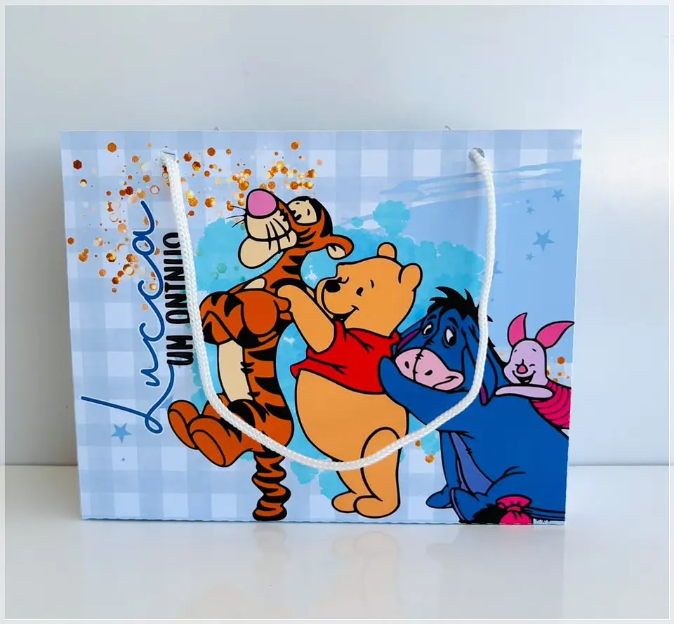 Arquivo de Corte Sacolinha Ursinho Pooh 97 1