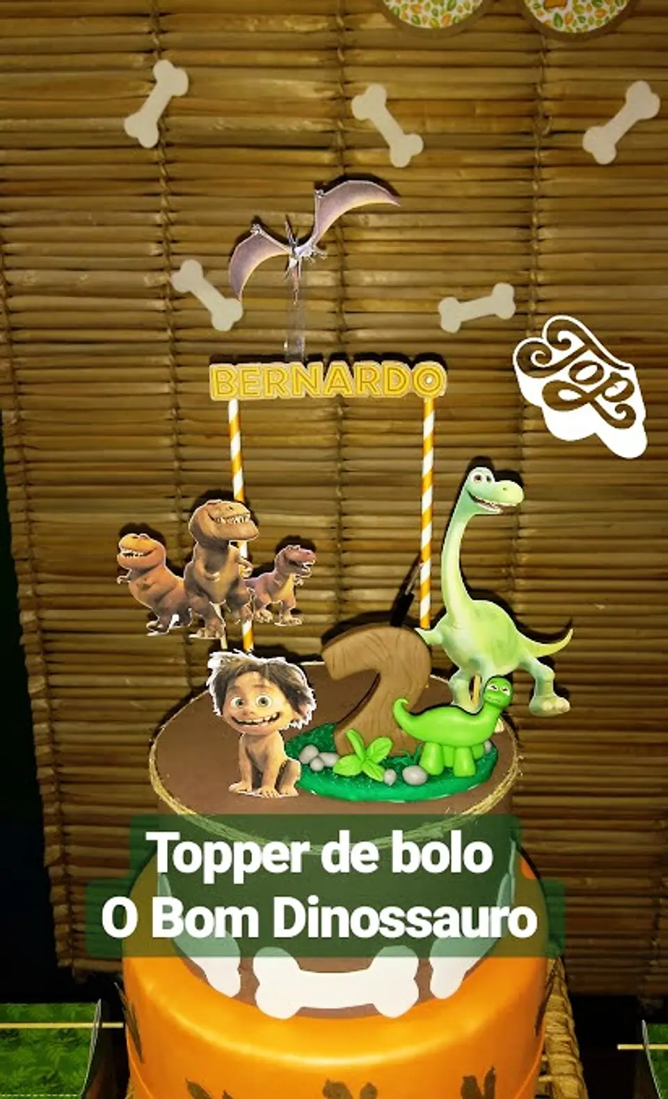 Arquivo de Corte Topo de Bolo O Bom Dinossauro 1 1