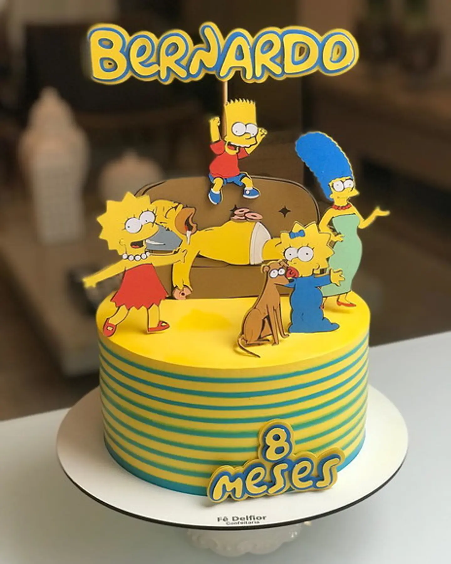 Arquivo de Corte Topo de Bolo Os Simpsons 10 1