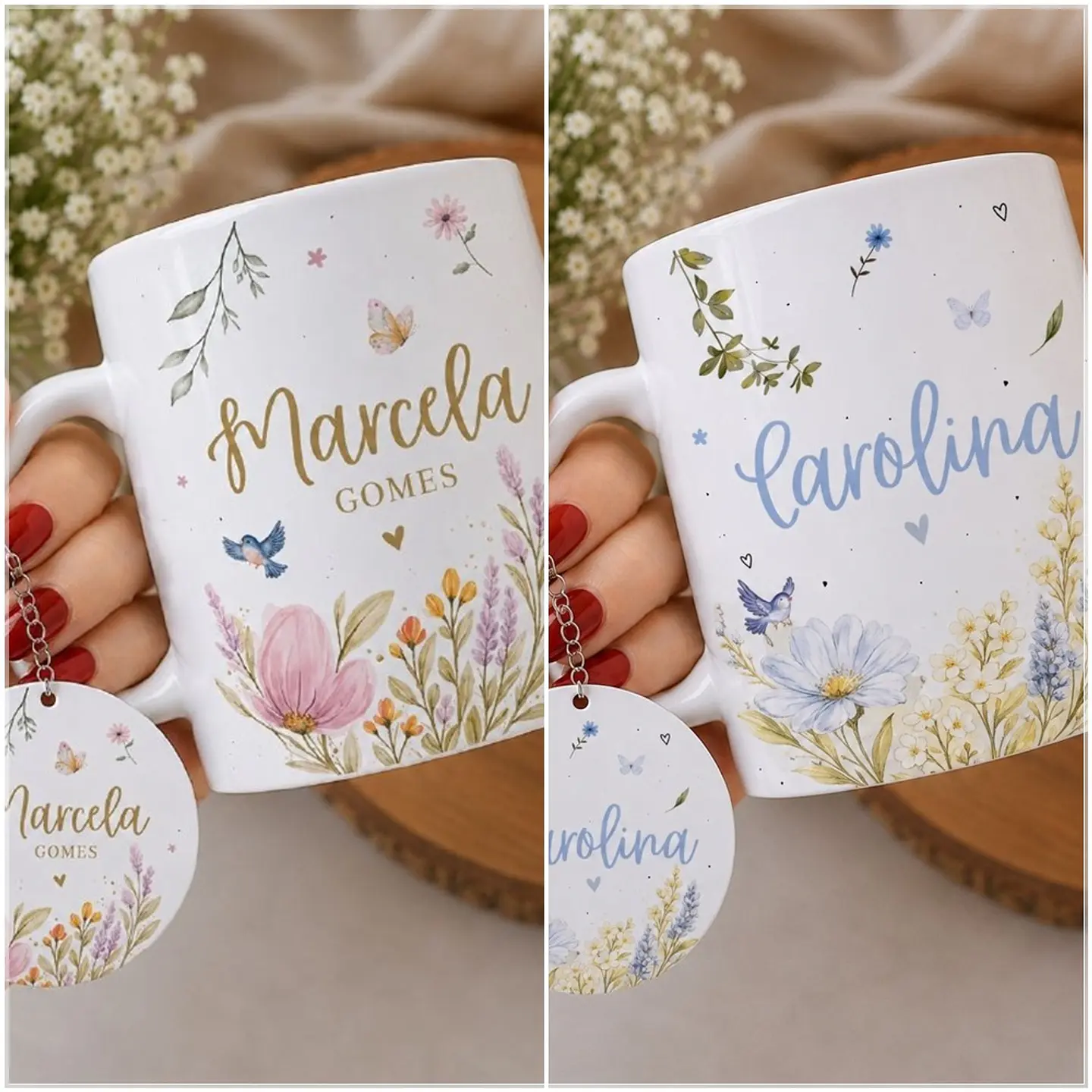 Sublimação - Caneca Flores que Encantam 1