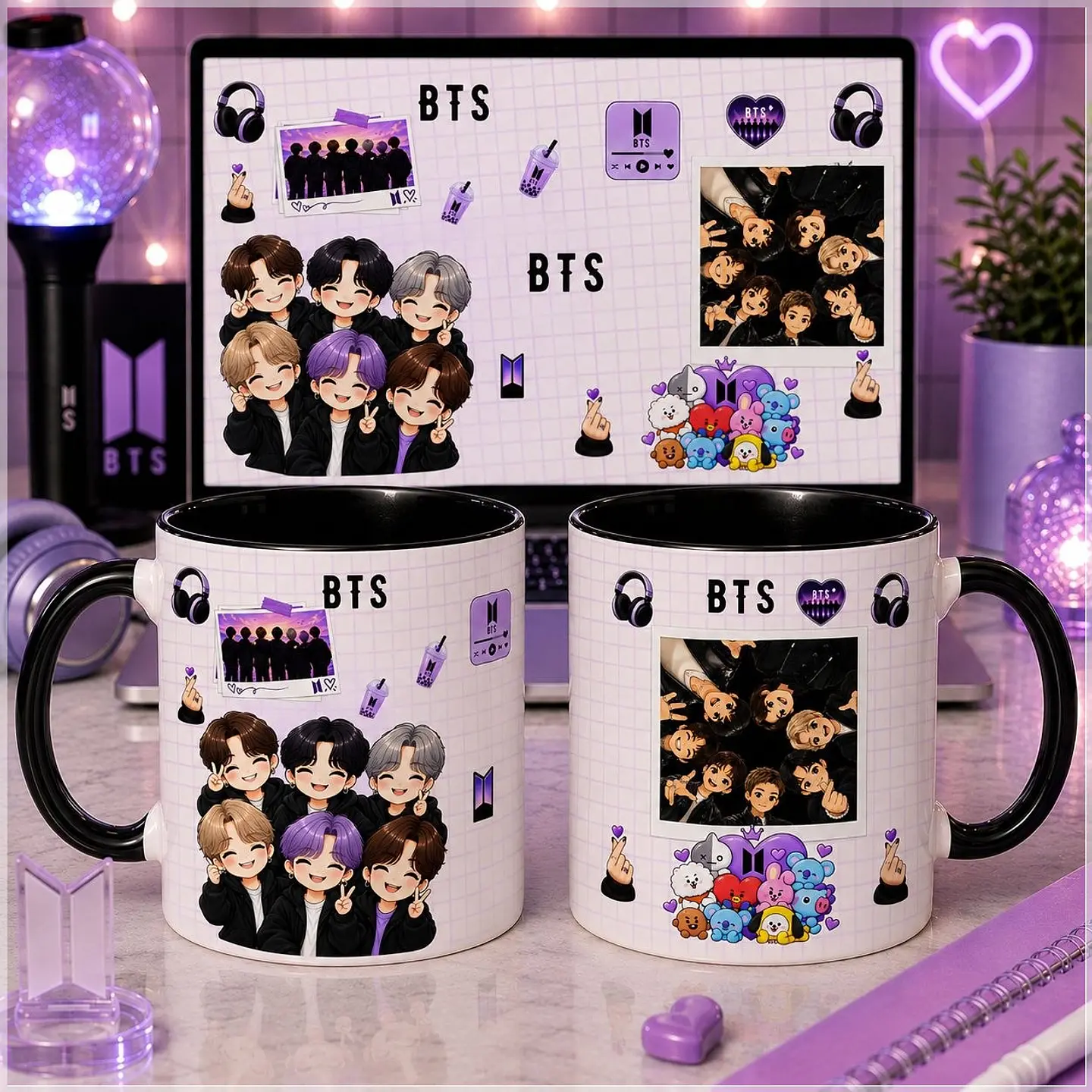 Sublimação - Caneca Bts 1