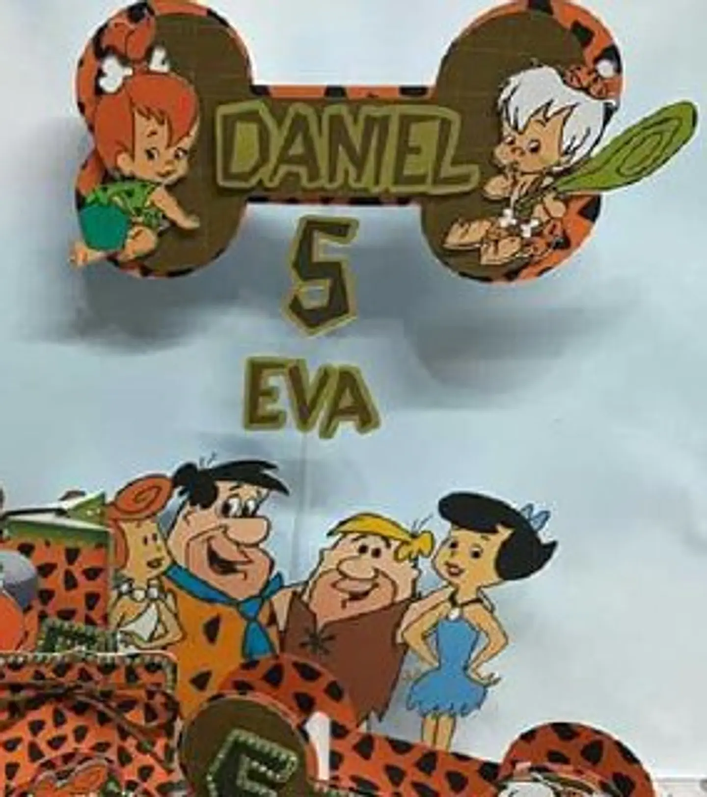 Arquivo de Corte Topo de Bolo Os Flintstones 6 1