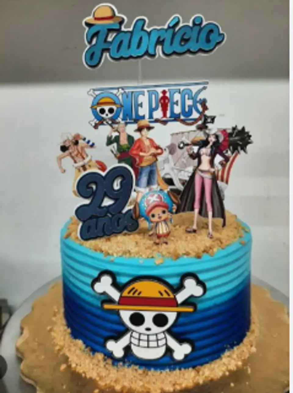 Arquivo de Corte Topo de Bolo One Piece 21 1