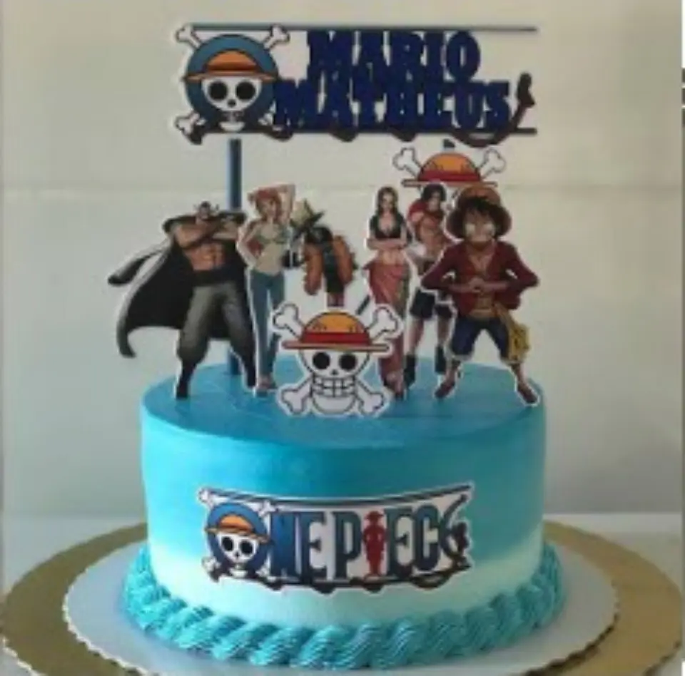 Arquivo de Corte Topo de Bolo One Piece 16 1