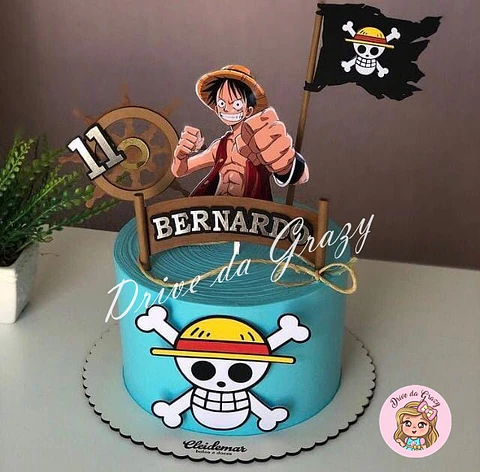 Arquivo de Corte Topo de Bolo One Piece 12