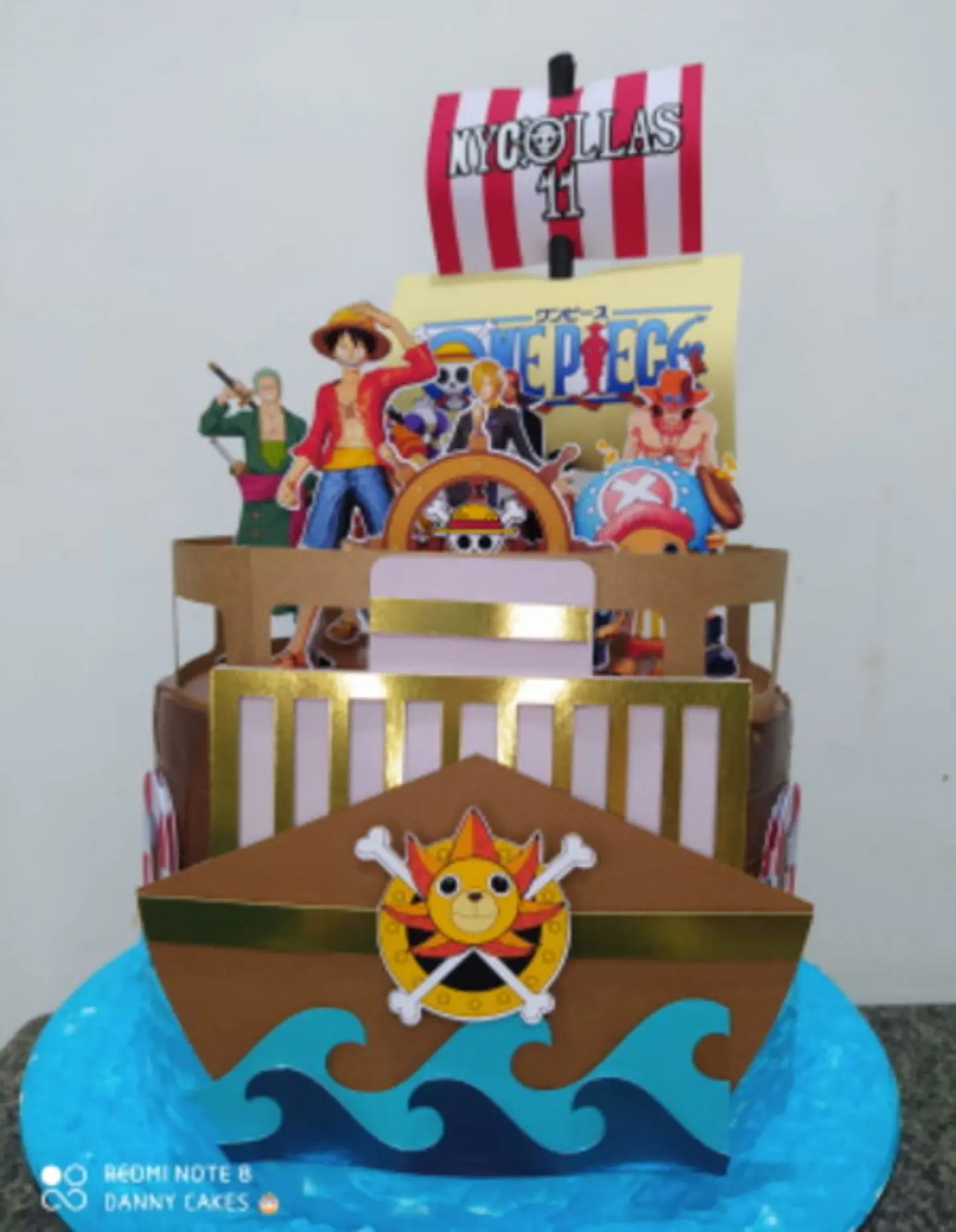 Arquivo de Corte Topo de Bolo One Piece 10 1