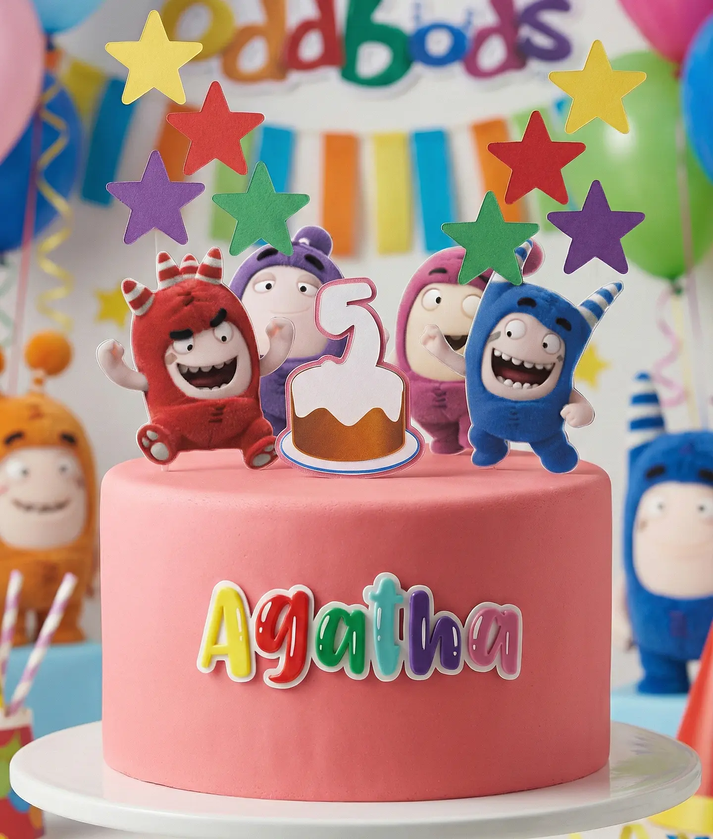 Arquivo de Corte Topo de Bolo OddBods 2 1