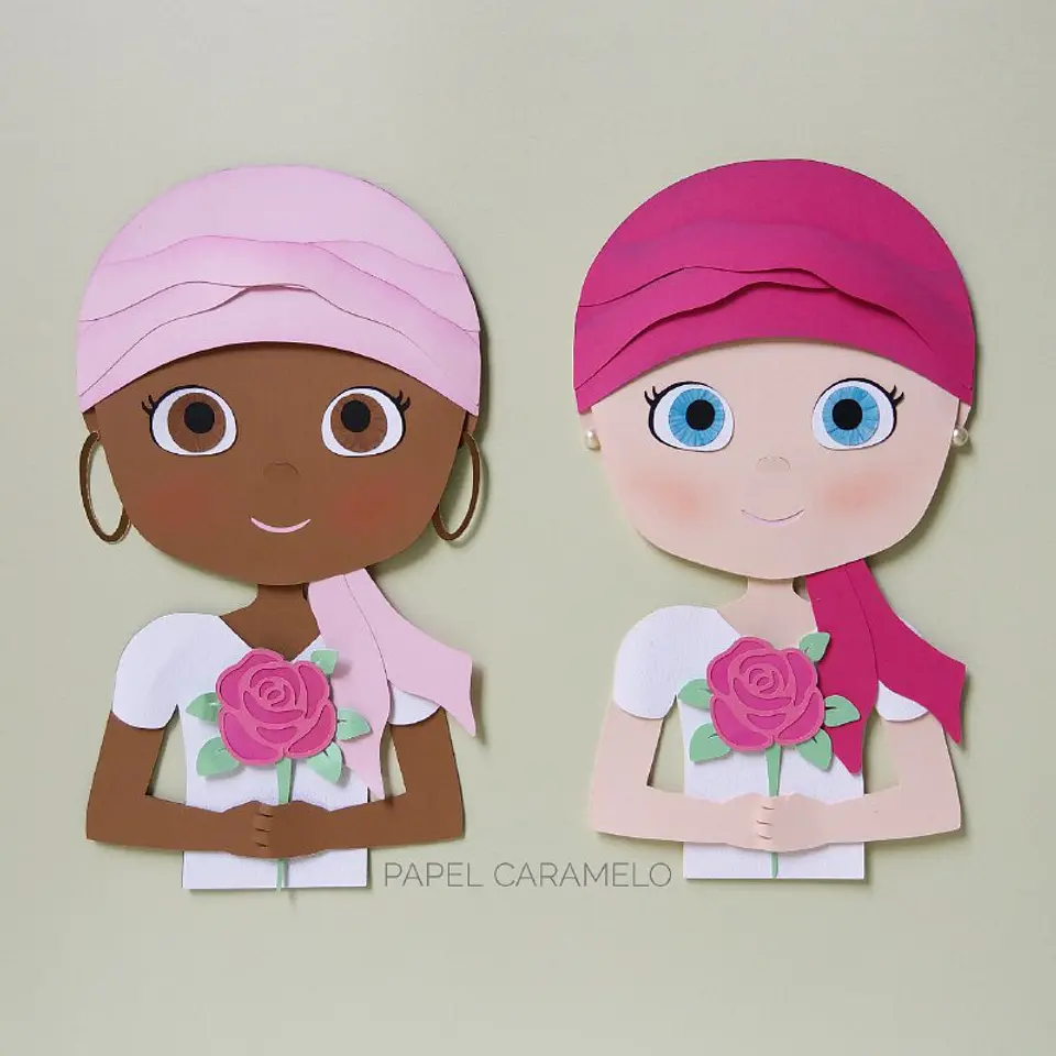 Arquivo de Corte Topo de Bolo Outubro Rosa 4 1