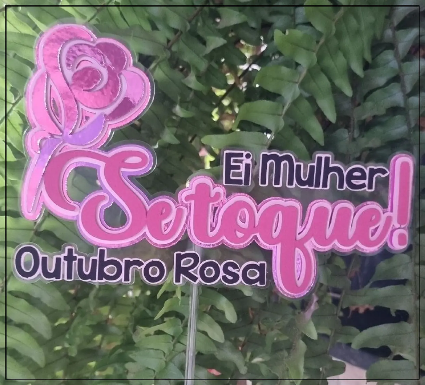 Arquivo de Corte Topo de Bolo Outubro Rosa 3 1