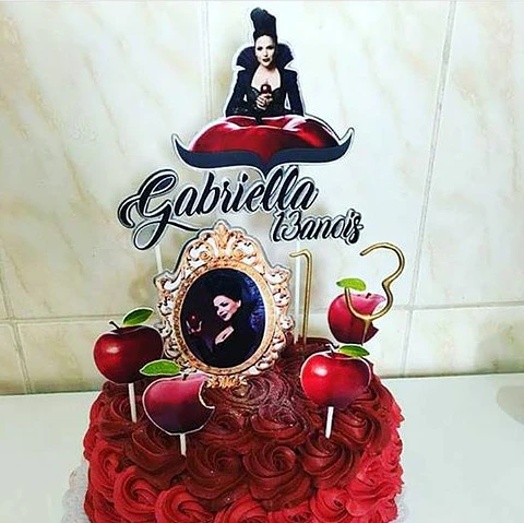 Arquivo de Corte Topo de Bolo Once Upon A Time 1
