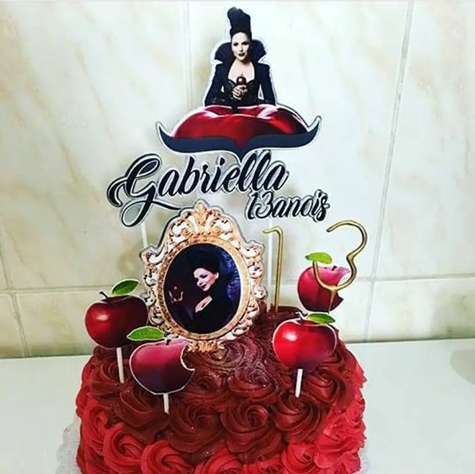 Arquivo de Corte Topo de Bolo Once Upon A Time 1 1