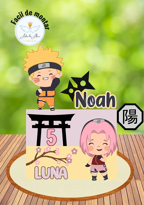 Arquivo de Corte Topo de Bolo Naruto Sakura Haruno 11
