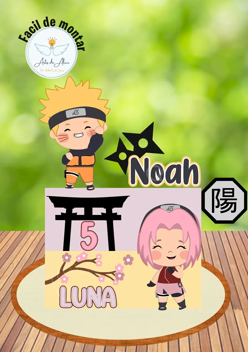 Arquivo de Corte Topo de Bolo Naruto Sakura Haruno 11 1
