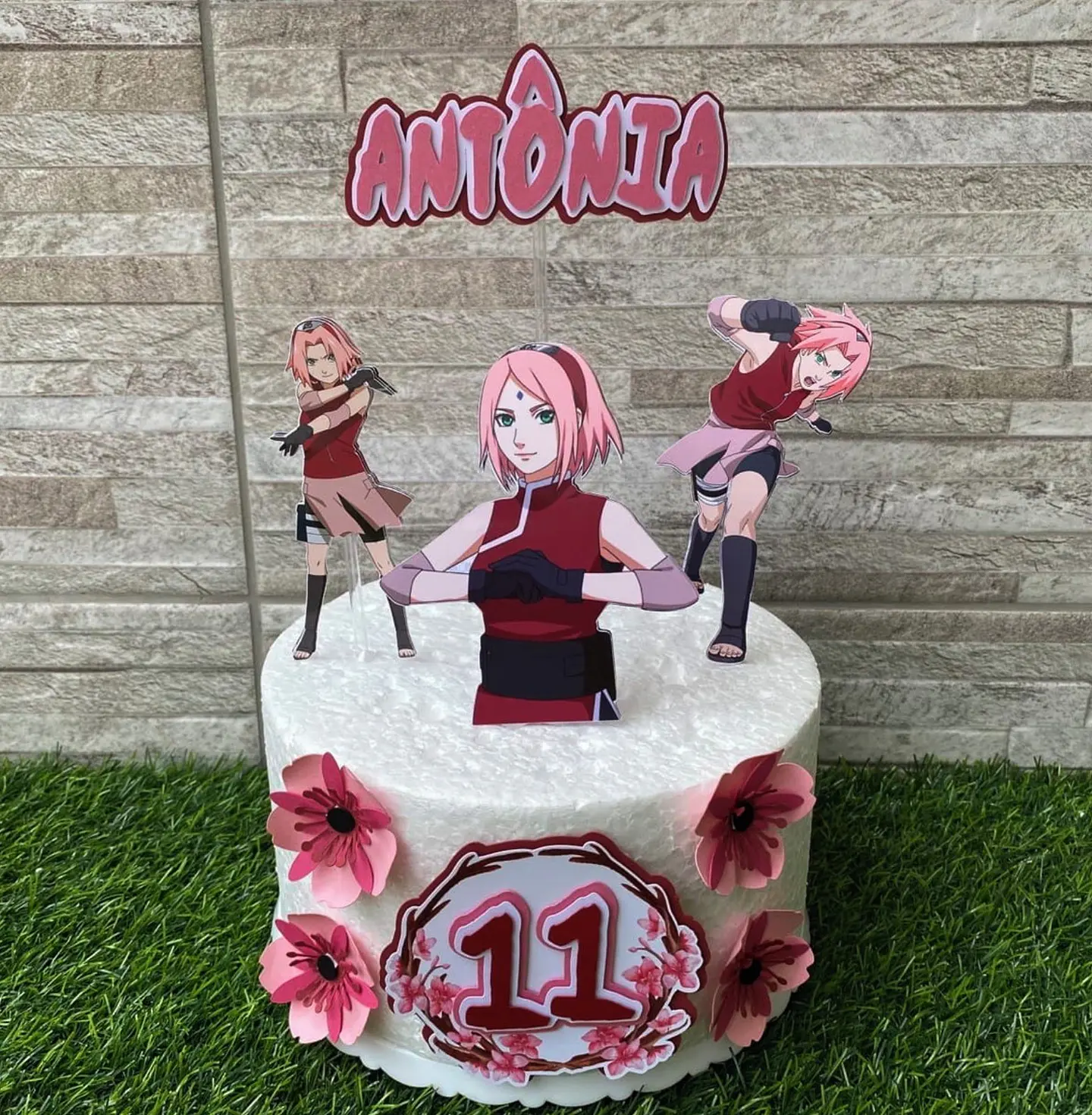 Arquivo de Corte Topo de Bolo Naruto Sakura Haruno 10 1