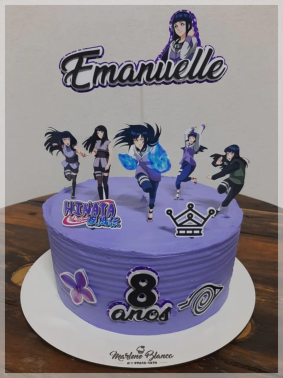 Arquivo de Corte Topo de Bolo Naruto Hinata 6 1