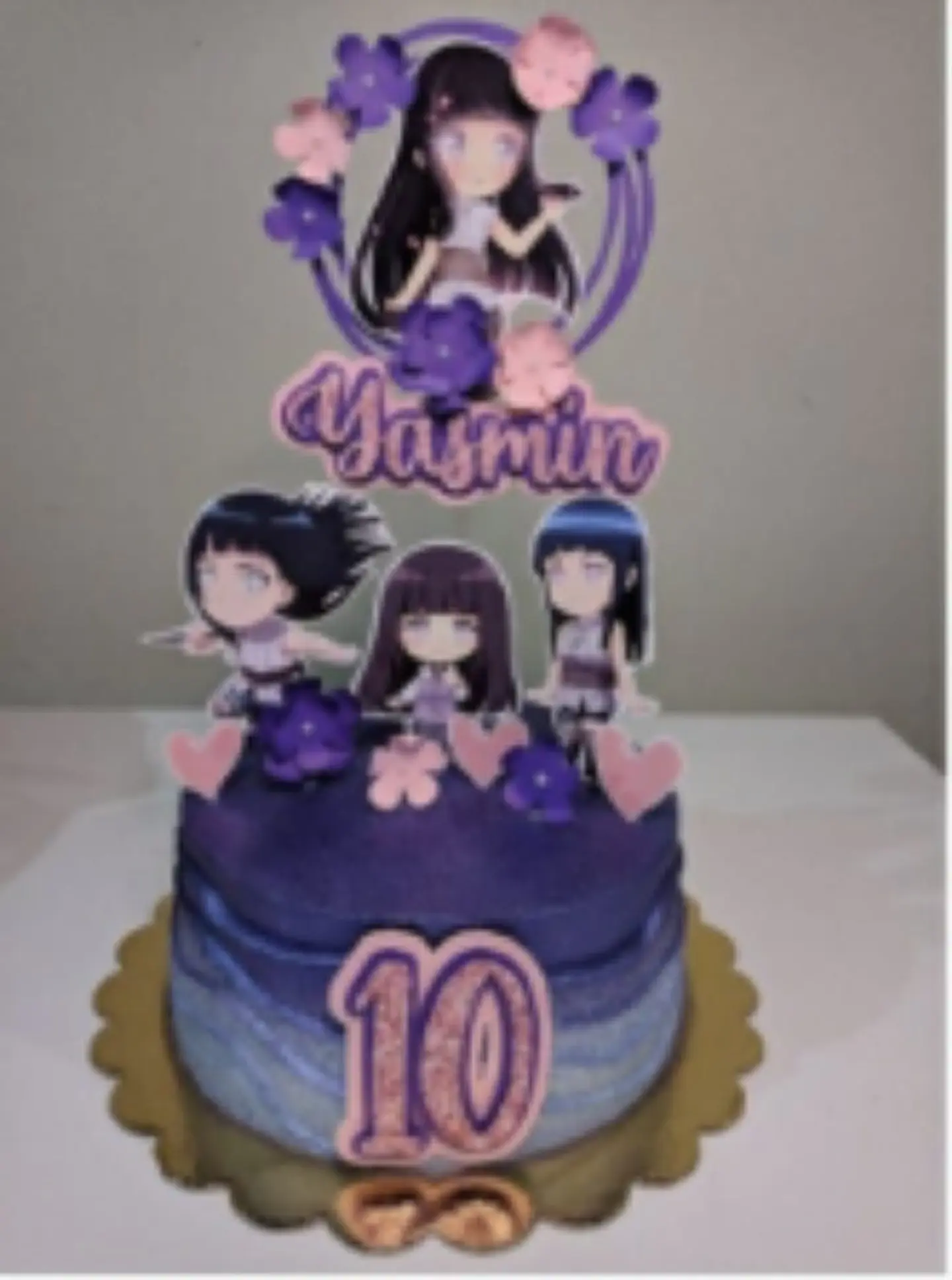 Arquivo de Corte Topo de Bolo Naruto Hinata 3 1