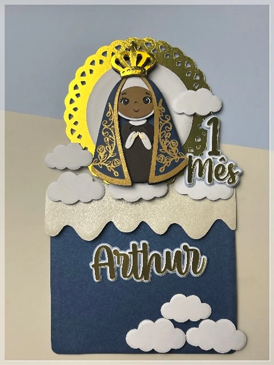 Arquivo de Corte Topo de Bolo Nossa Senhora Aparecida 1 1