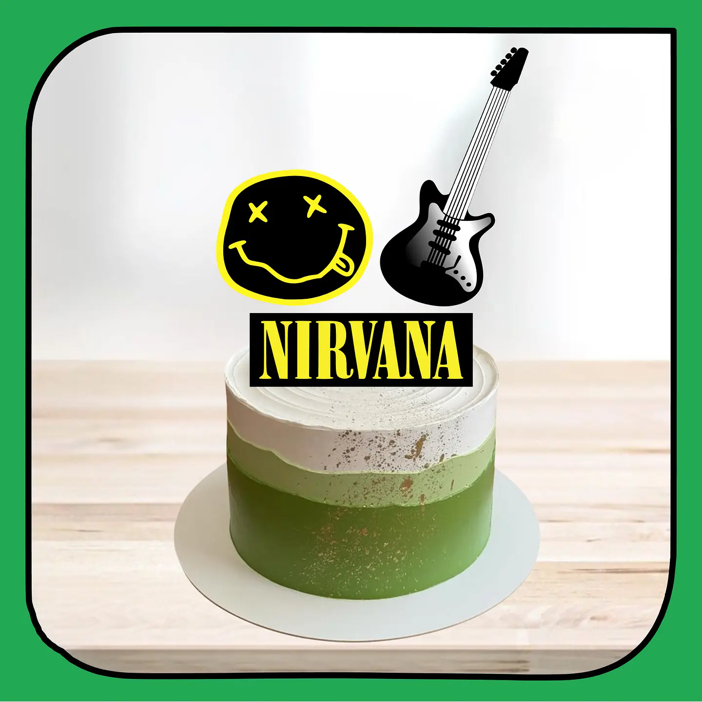 Arquivo de Corte Topo de Bolo Nirvana 1 1