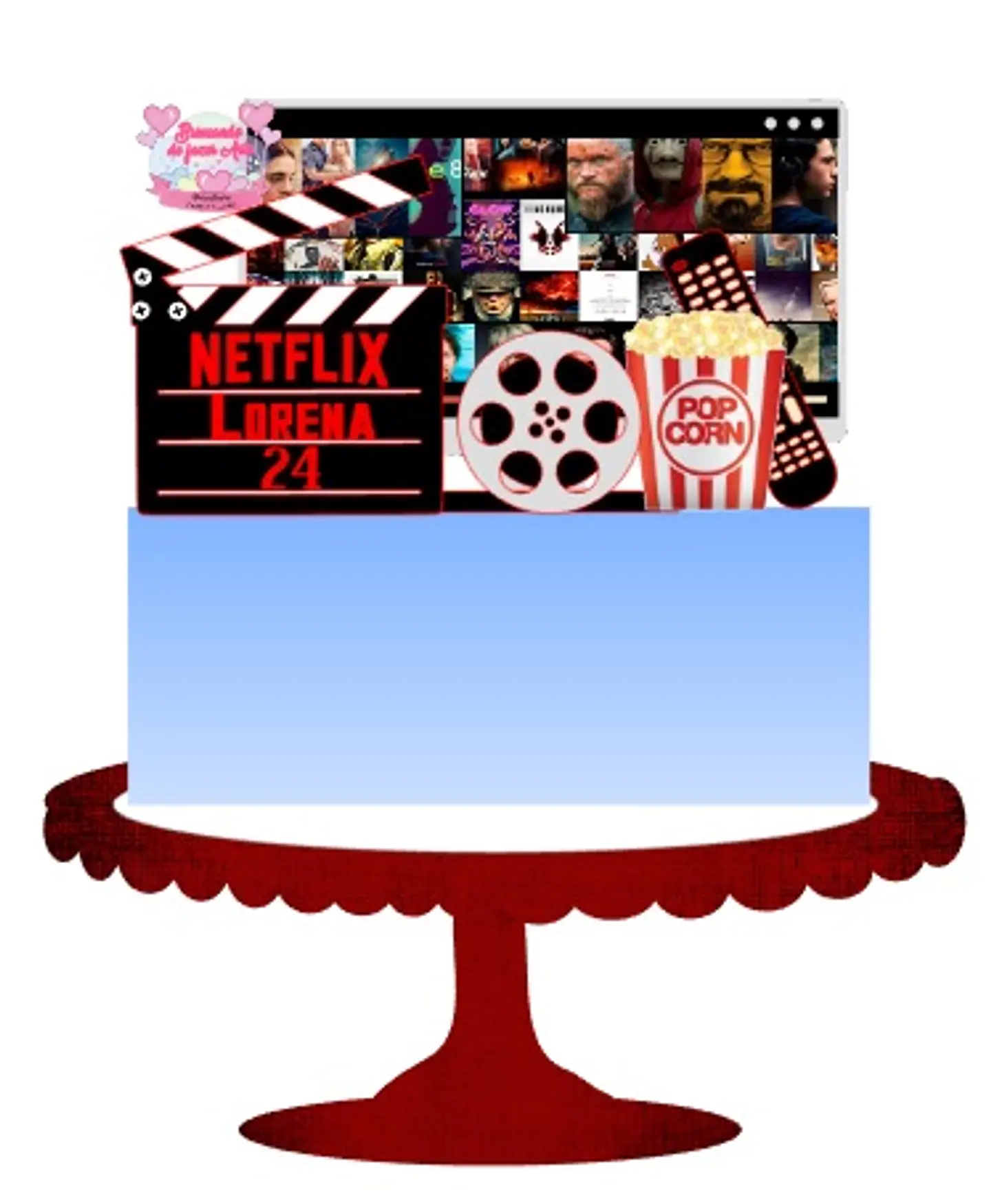 Arquivo de Corte Topo de Bolo Netflix 7 1