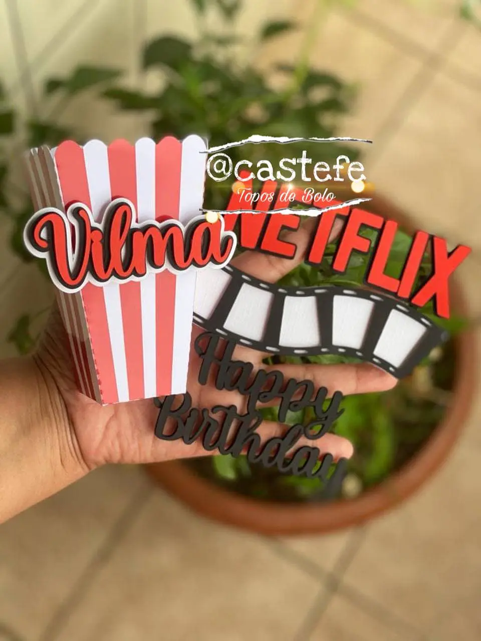 Arquivo de Corte Topo de Bolo Netflix 6 1