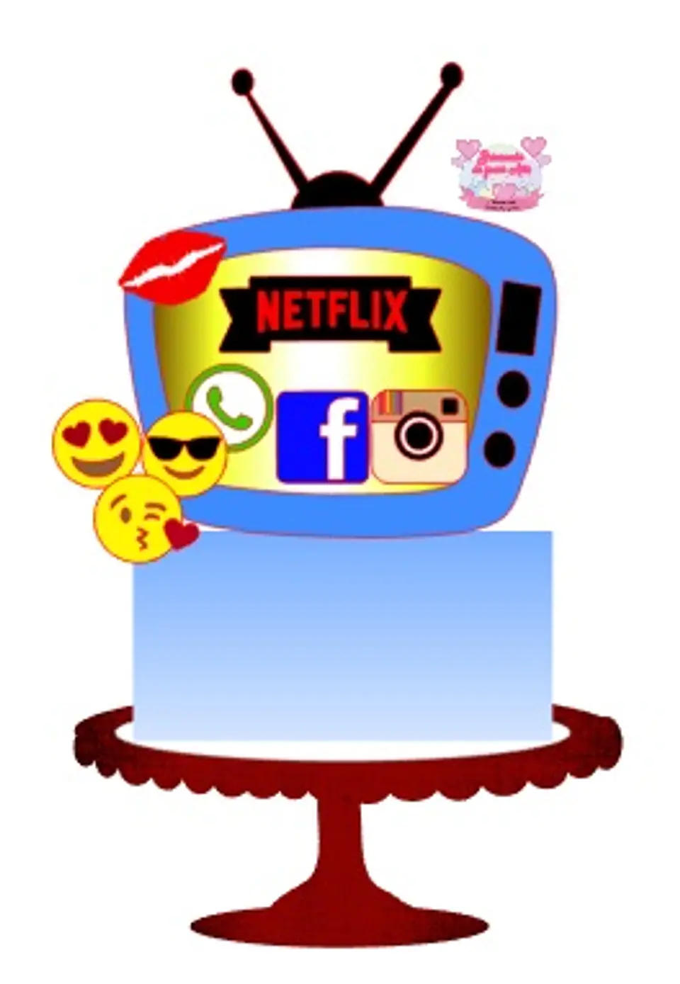 Arquivo de Corte Topo de Bolo Netflix 5 1