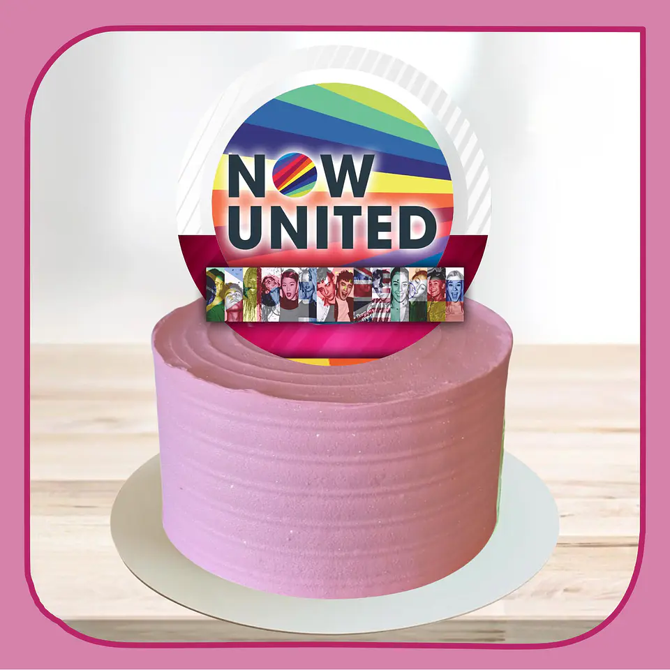 Arquivo de Corte Topo de Bolo Now United 11 1